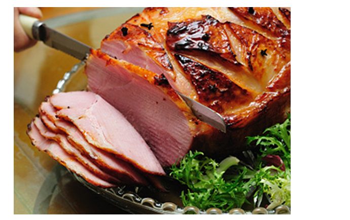 Maple and Citrus Glazed Ham