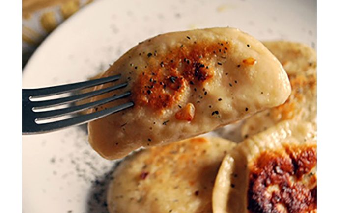 Cheesy Perogies