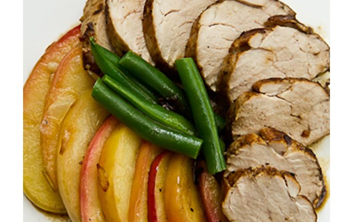 ork Tenderloin with Sautéed Apples