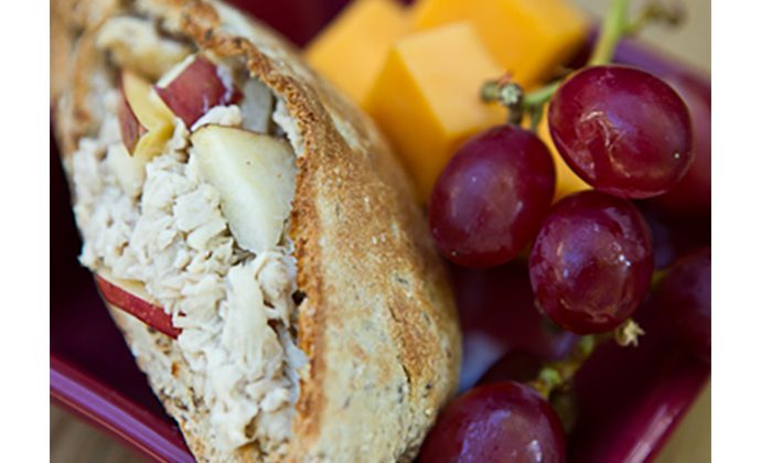 Tuna and Apple Stuffed Pitas