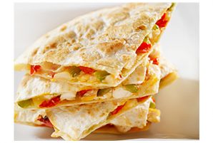 Chicken and Cheese Quesadilla