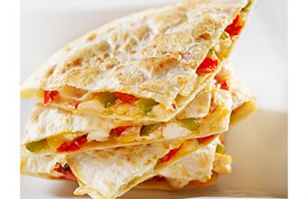 Chicken and Cheese Quesadilla
