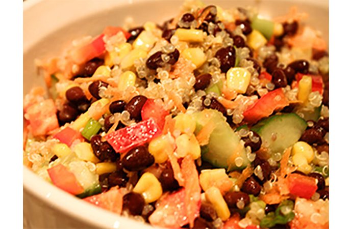 Black Bean Quinoa Salad