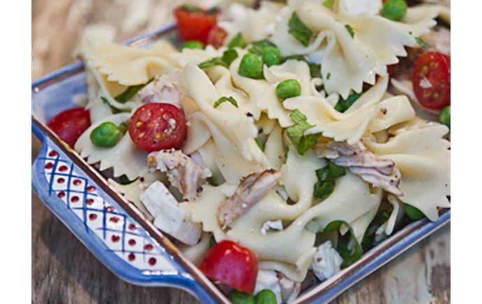 Peas ‘n Chicken Pasta Salad
