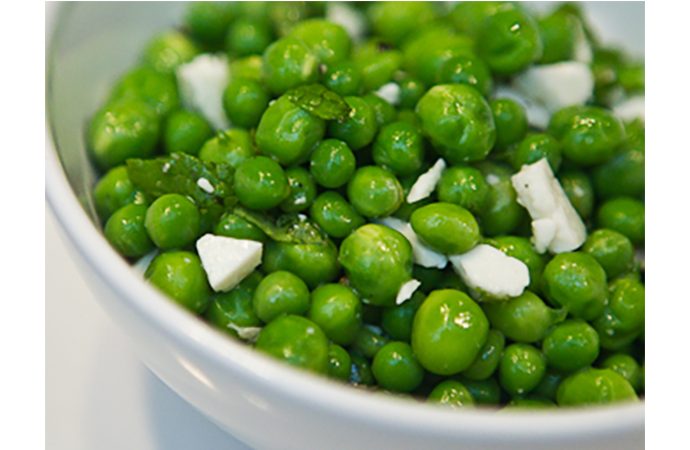 Fresh Pea and Mint Salad
