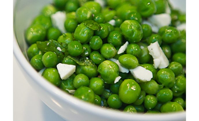 Fresh Pea and Mint Salad