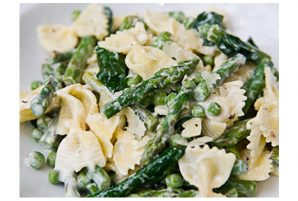 Creamy Asparagus Pasta
