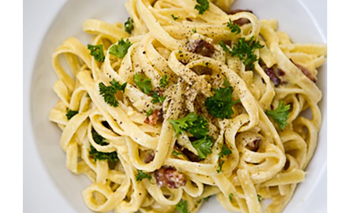 Fettuccine Carbonara