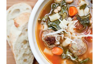 Meatball Minestrone Soup Recipe - SavvyMom
