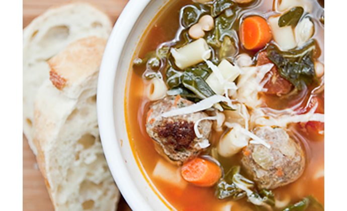 Meatball Minestrone Soup Recipe - SavvyMom
