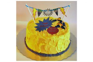 Superhero Cake
