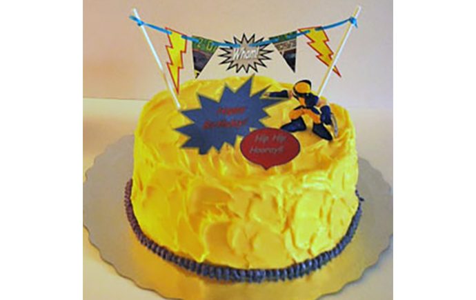 Superhero Cake