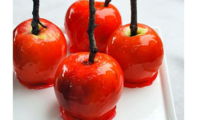 Creepy Candied Apples