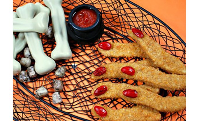 Severed Fingers with Bloody Dipping Sauce