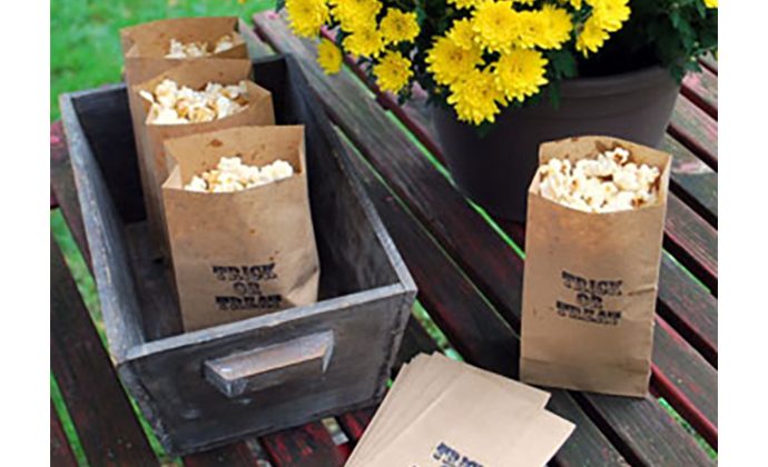 Scary Spiced Popcorn