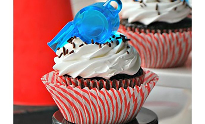 Hot Chocolate Cupcakes With Marshmallow Frosting