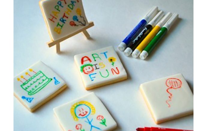 Artist Canvas Cookies