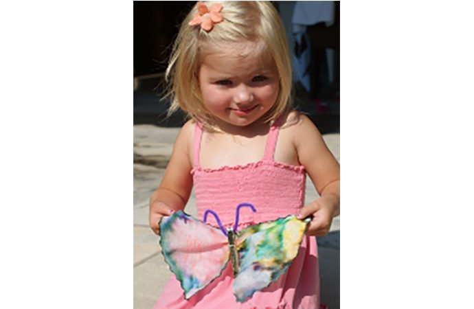Coffee Filter Butterfly Magnets