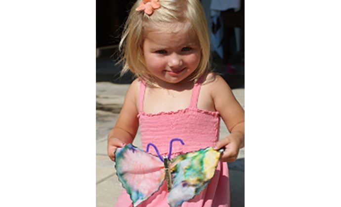 Coffee Filter Butterfly Magnets