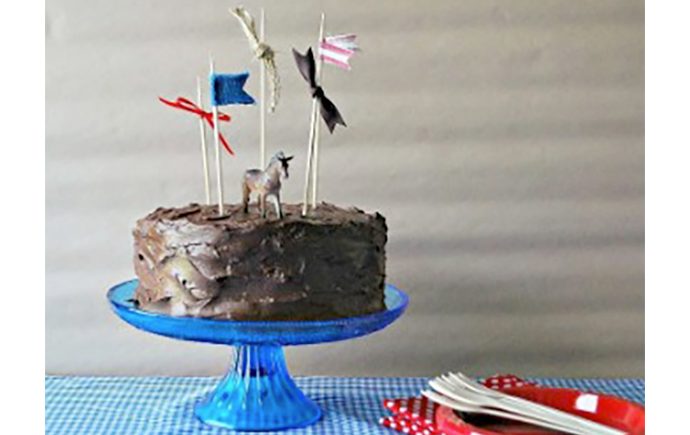 Western-Inspired Birthday Cake