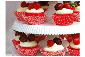 Red & White Cupcakes