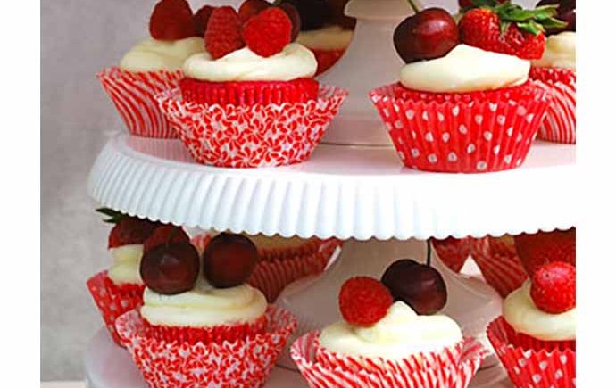 Red & White Cupcakes