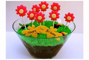 Spring Celebration Garden Cake