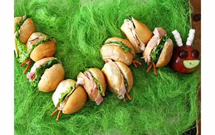 Caterpillar Sandwiches