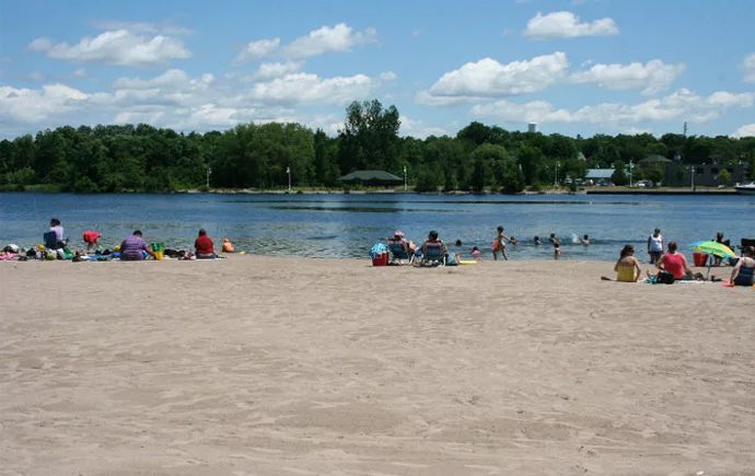 Lakefield Beach (Lakefield, north of Peterborough)