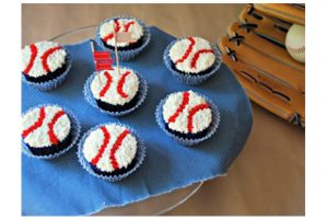 Baseball Cupcakes
