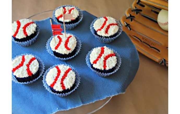 Baseball Cupcakes