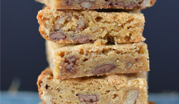 Bourbon Blondies