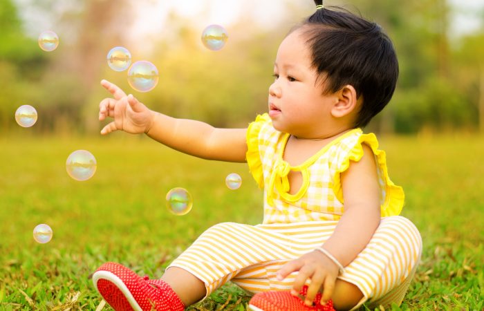 bubble birthday party