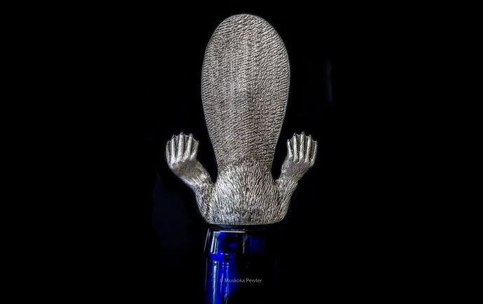 Beaver Tail Wine Stopper