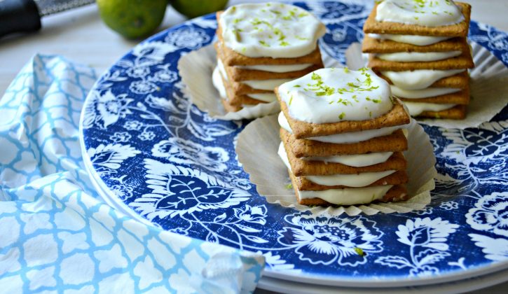Key Lime Pie Icebox Cupcakes