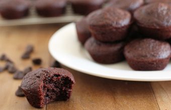 Vegan Gluten-Free Bite-Size Brownies