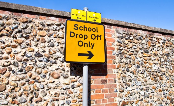 school drop off