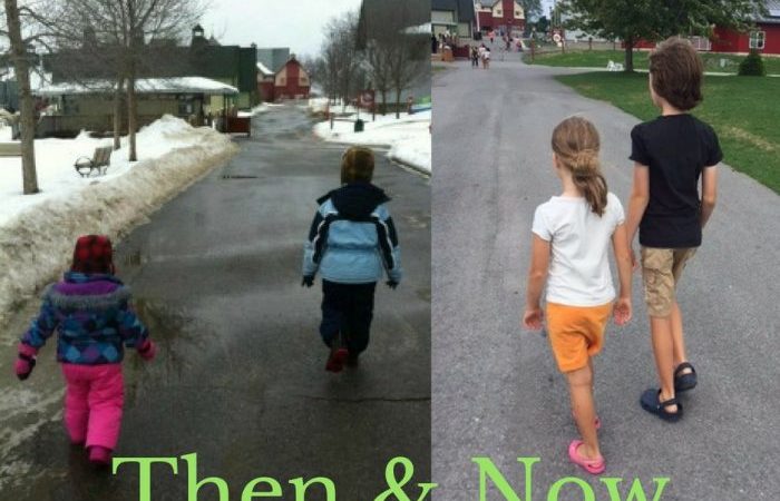 kids then and now