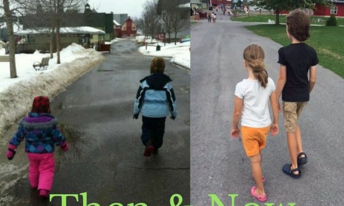 kids then and now