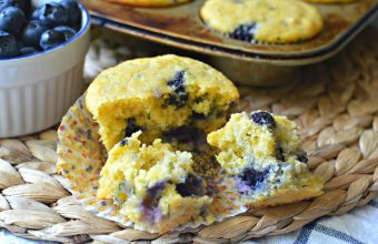 Blueberry and Zucchini Cornbread Muffins - SavvyMom