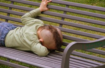 child mohawk bench