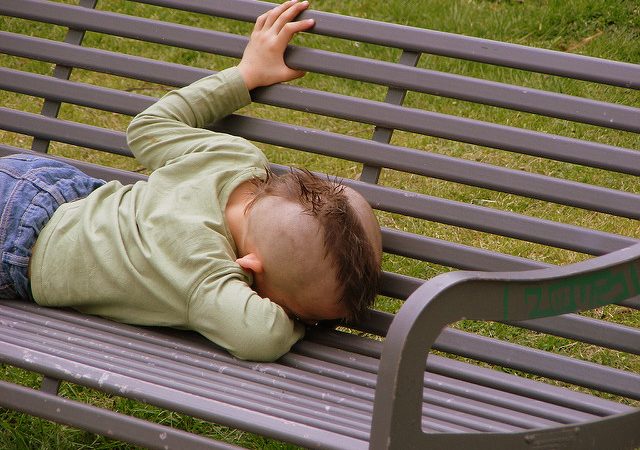 child mohawk bench