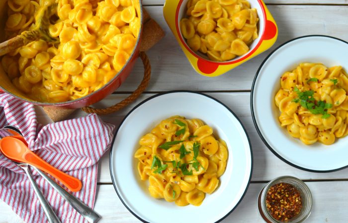 One-Pot Creamy Pumpkin Pasta