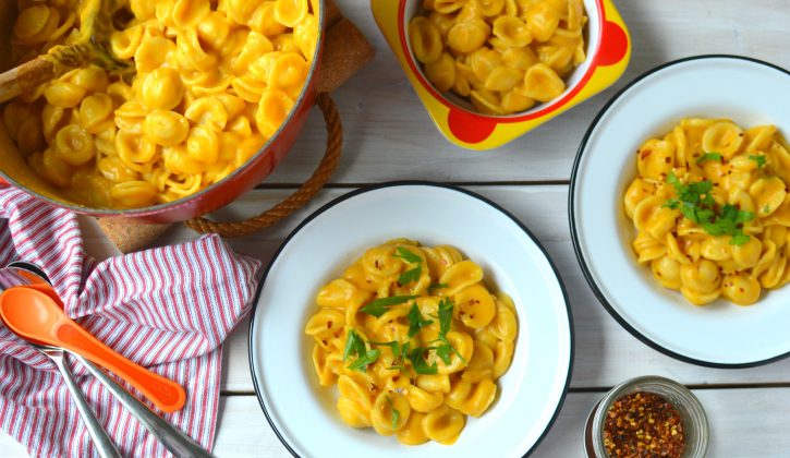 One-Pot Creamy Pumpkin Pasta
