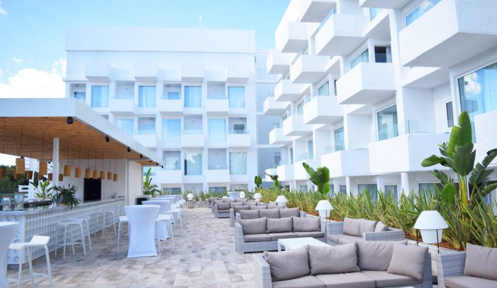 hotel on Mediterranean Sea