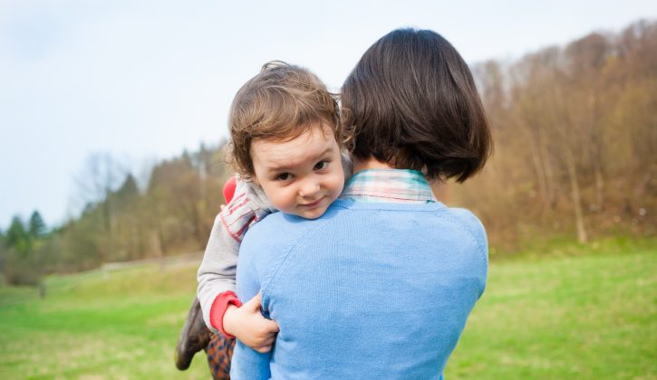 babies carry left side right brain