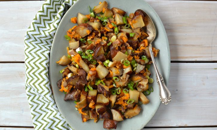 Bacon Cheddar Breakfast Potatoes Slow cooker