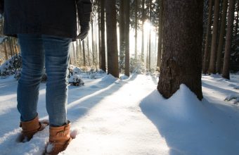 outside snow
