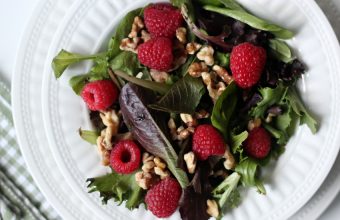 Raspberry Walnut Winter Salad Recipe