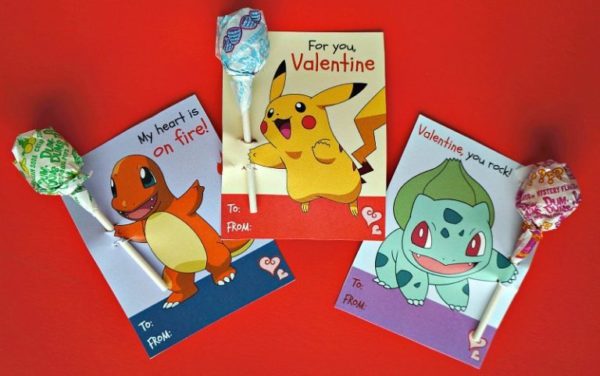 free printable pokemon valentines